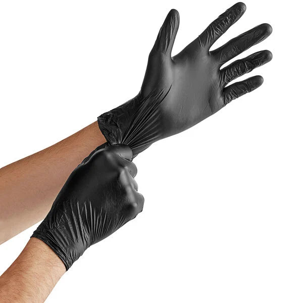 Black Rhino 6.0 Grams Powder-Free Disposable Nitrile Exam Gloves